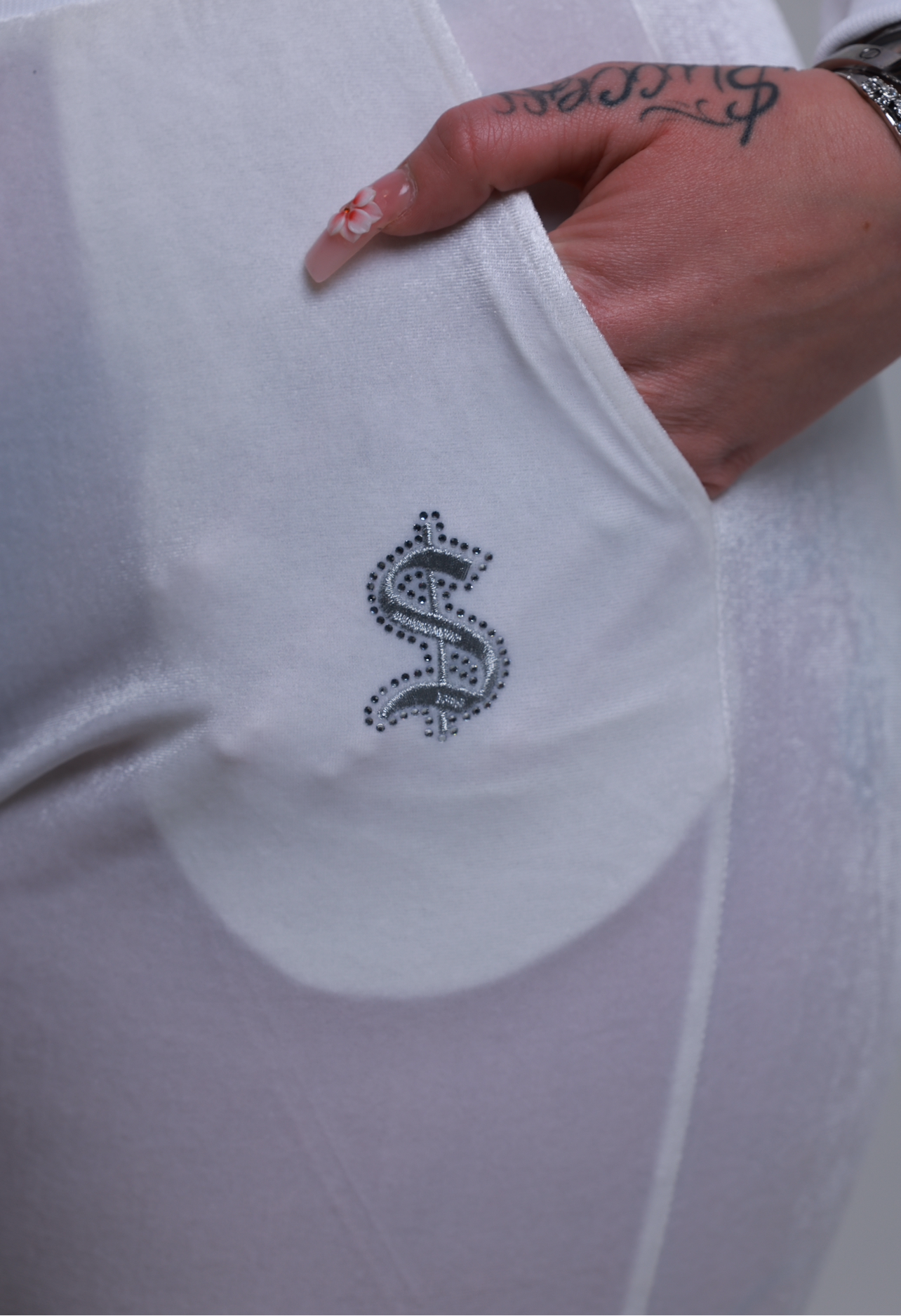 Velour Icon Icey White