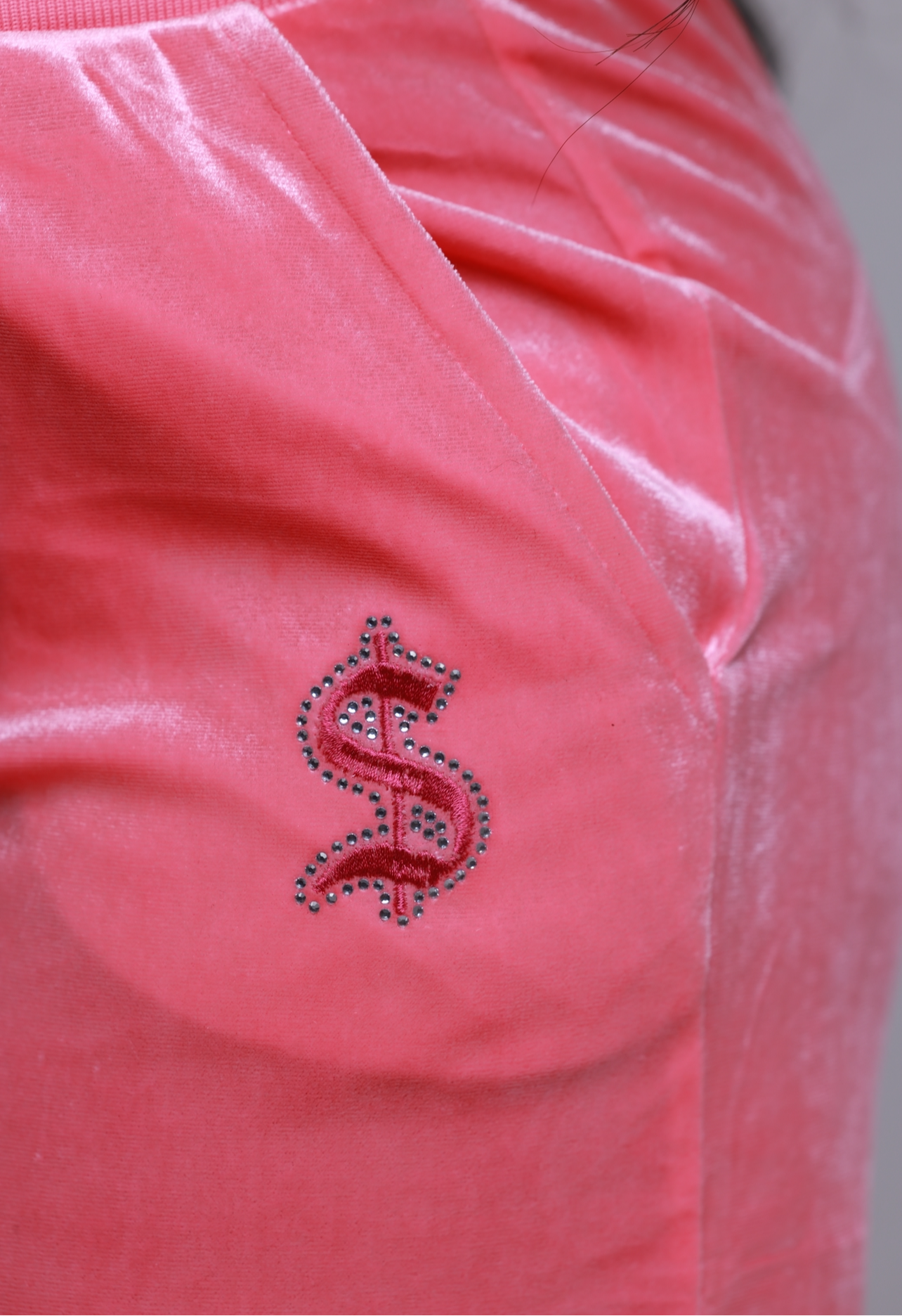 Velour Icon Bubble Pink