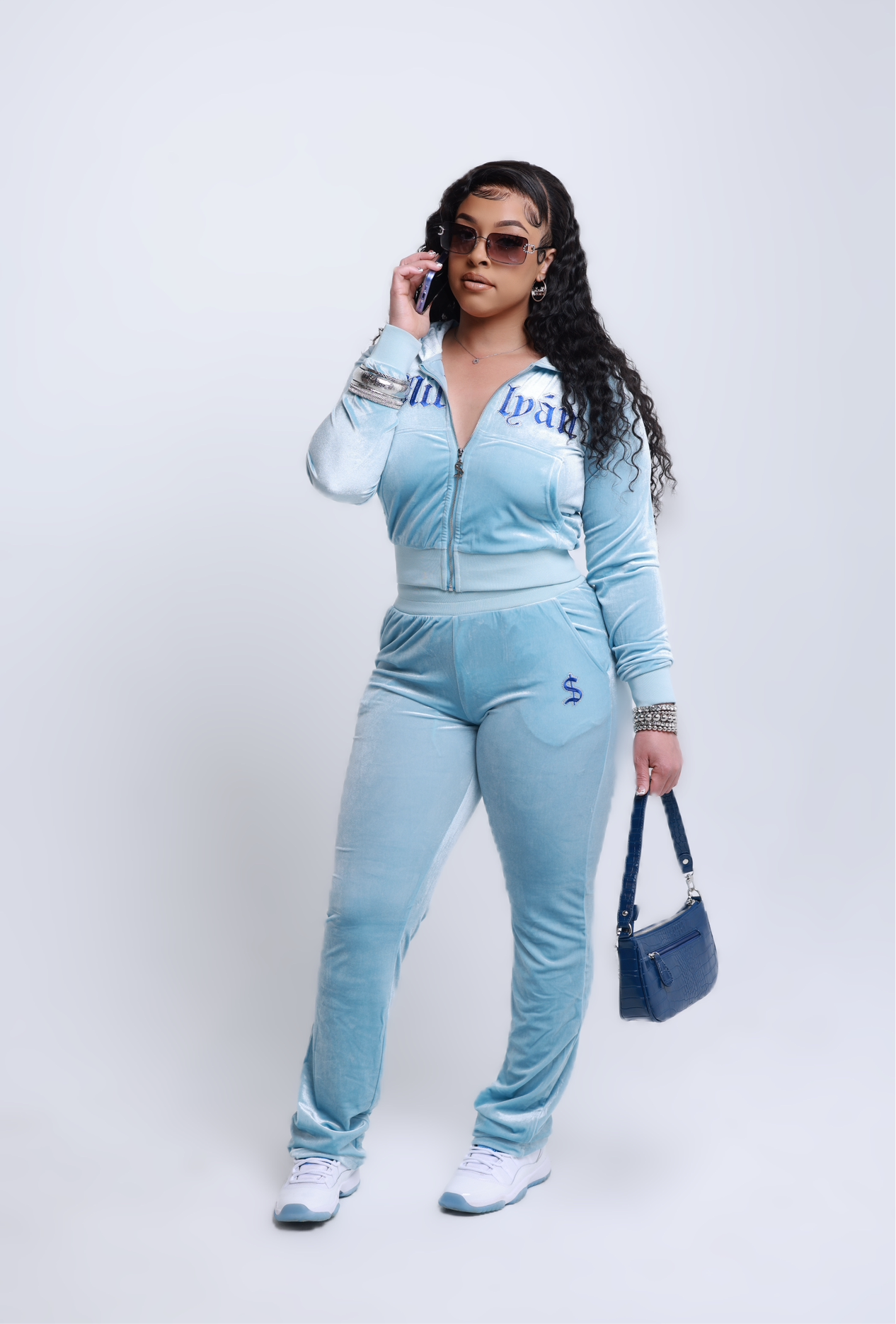 Velour Icon Sky Blue