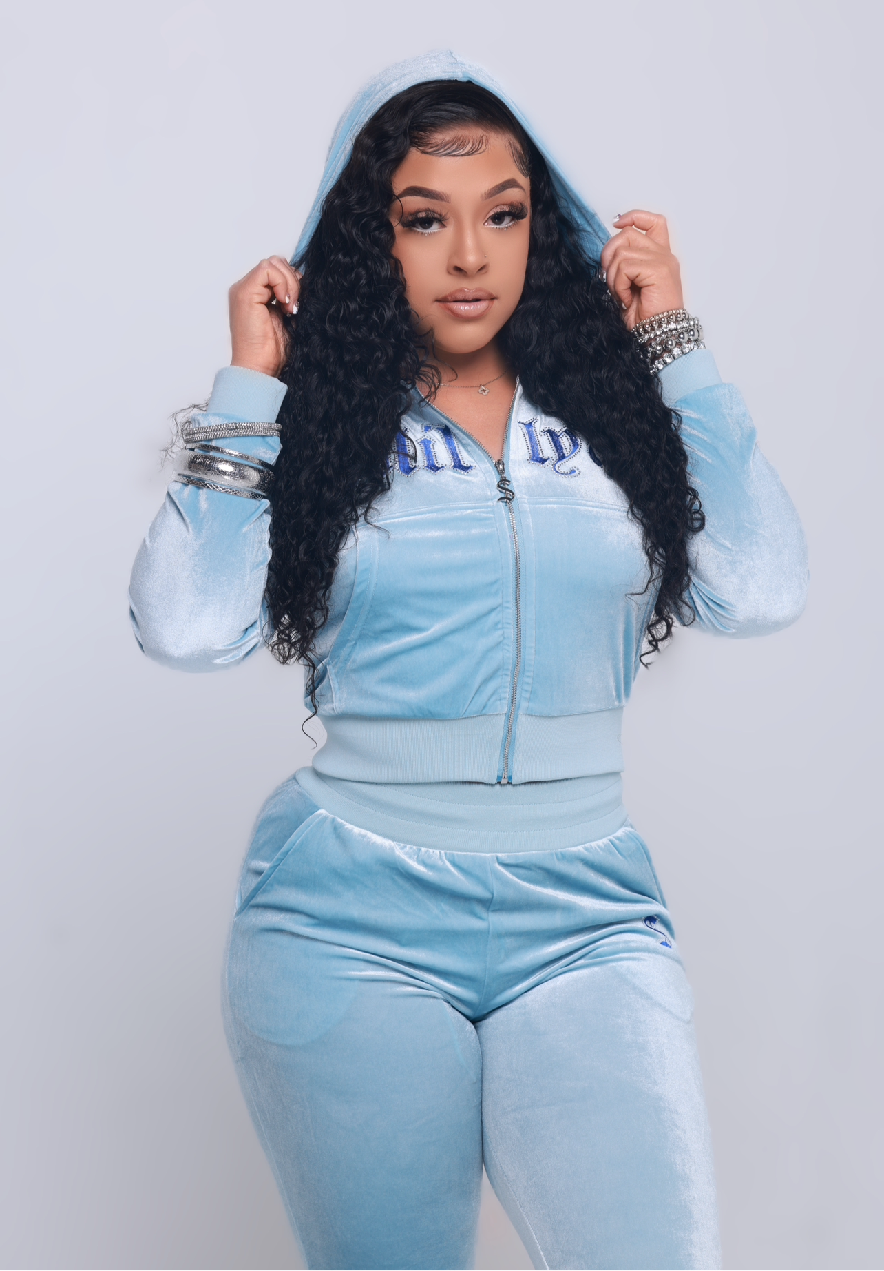 Velour Icon Sky Blue