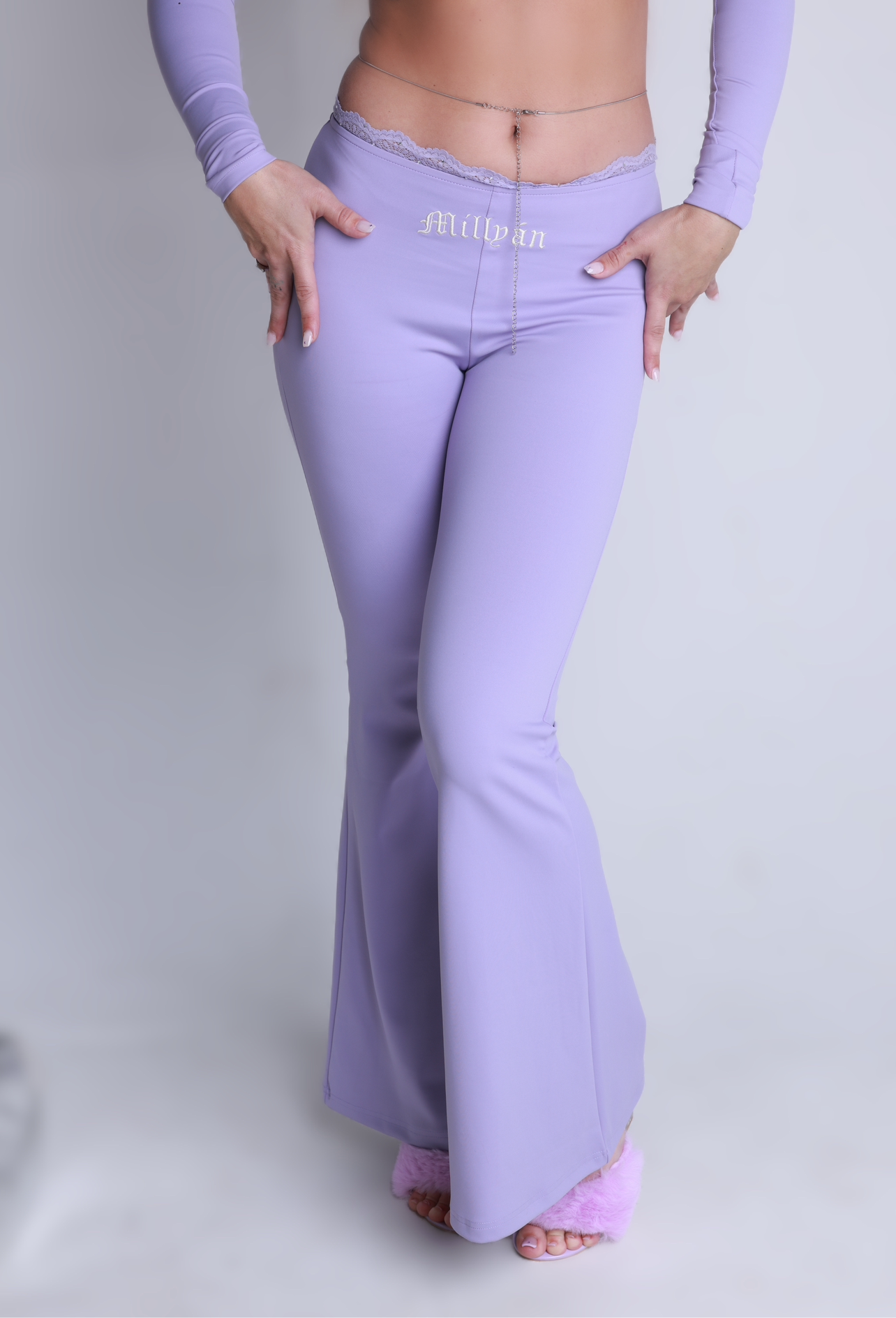 Lilác Baddie Tracksuit