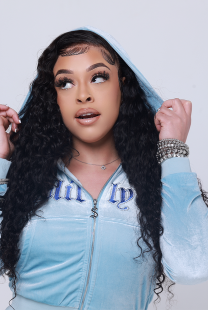 Velour Icon Sky Blue