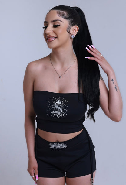 Jet Black Sparkle Summer Set