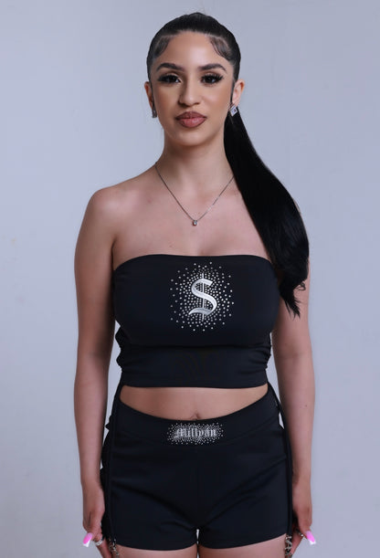 Jet Black Sparkle Summer Set